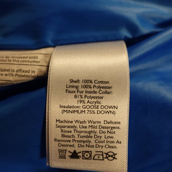 Eddie Bauer Yukon Down Vest Goose Down Fill Power 550 Men's Size Large Navy - Picture 4 of 10